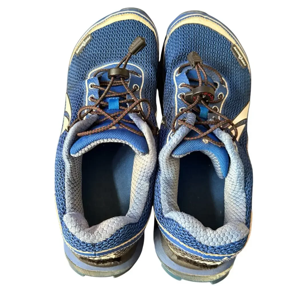 Altra Lone Peak Zero Drop Foot Shape Gaiter Trap Running shoes Blue M 9.5/W 11